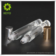 Vial shape glass 5ml 10ml rolo na garrafa para embalagem de óleo essencial cosméticos